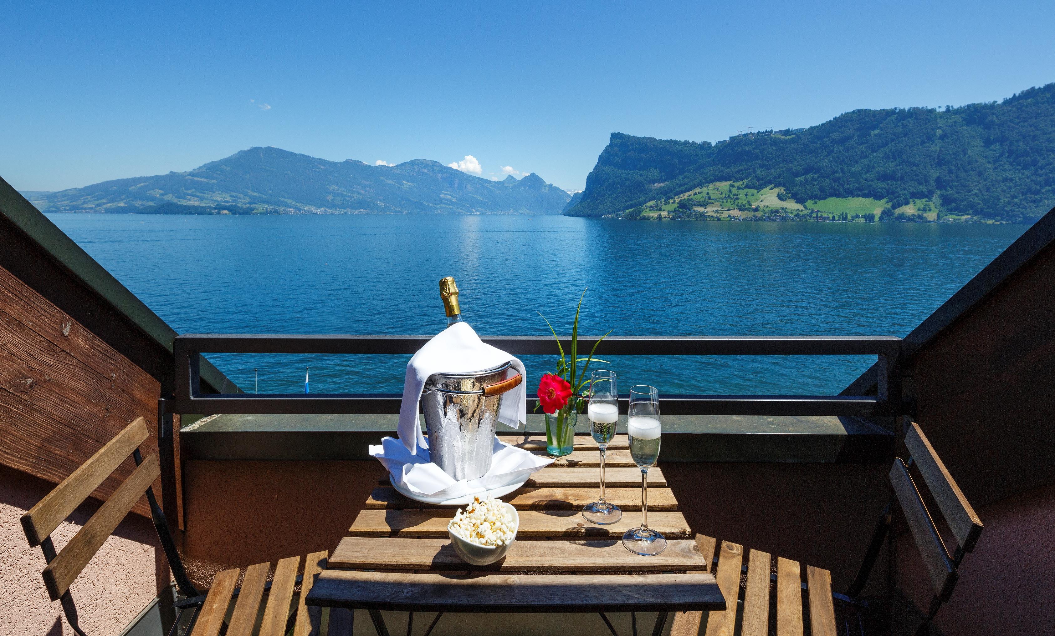 Seehotel Kastanienbaum Lucerne Ngoại thất bức ảnh